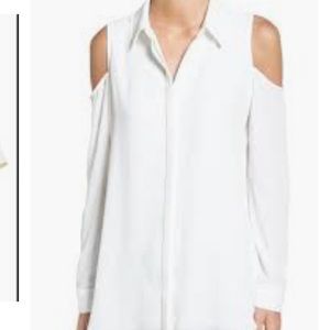 NORDSTROM Pleione Cold Shoulder Blouse 🤩
